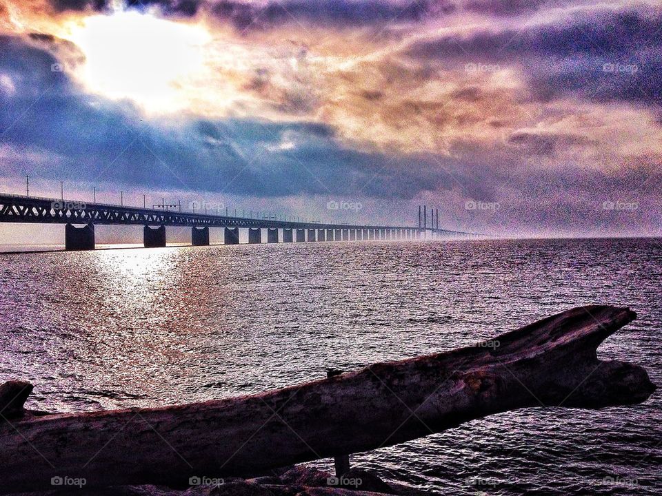 Bridge over friendly water