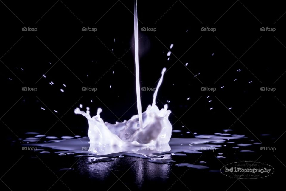 Milk splash