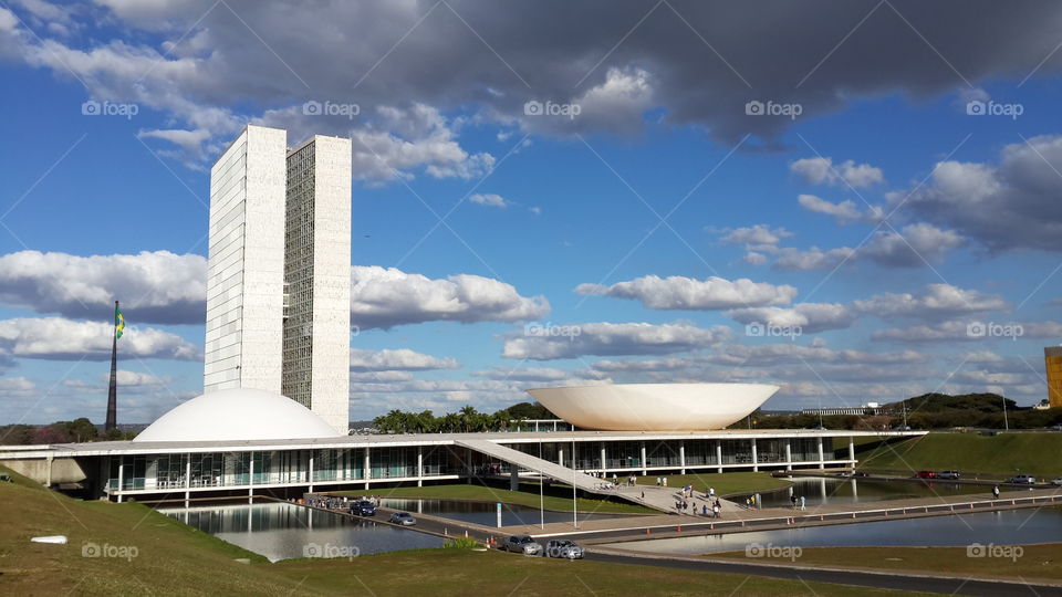 Brasilia parliament. brasilian architecture