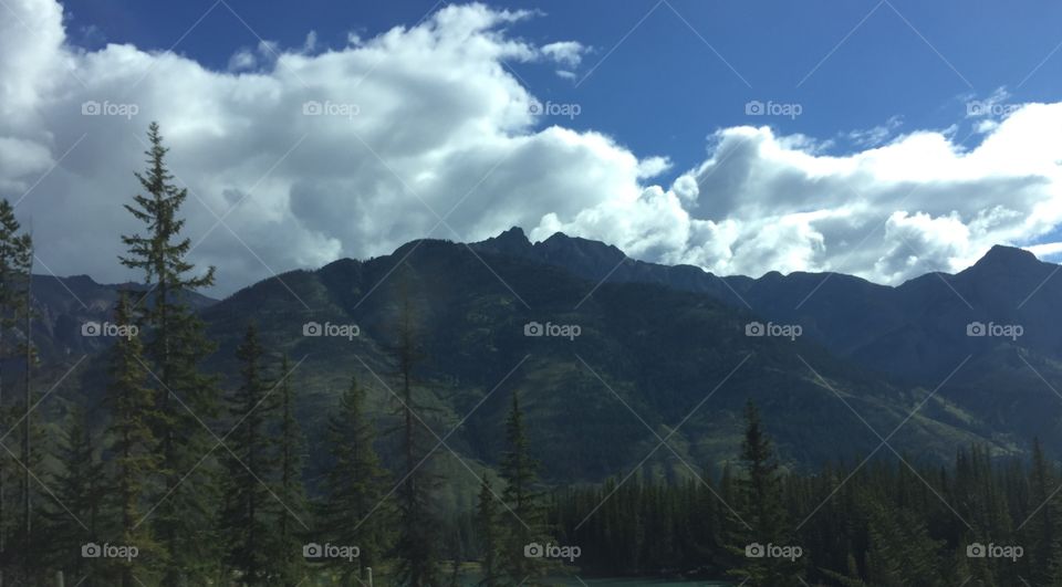 Mountain, No Person, Snow, Landscape, Fog