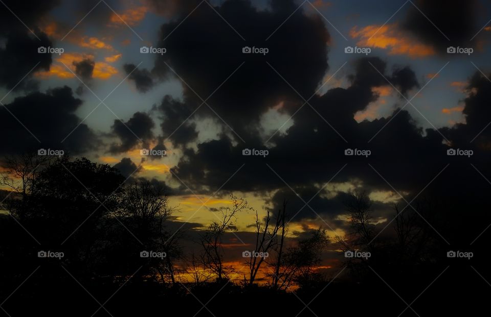 Sunset with Clouds