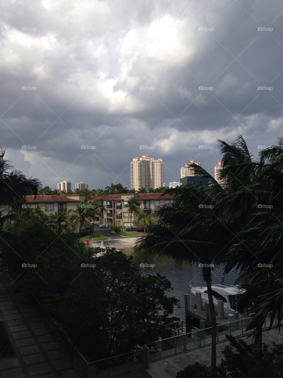Stormy day in Miami