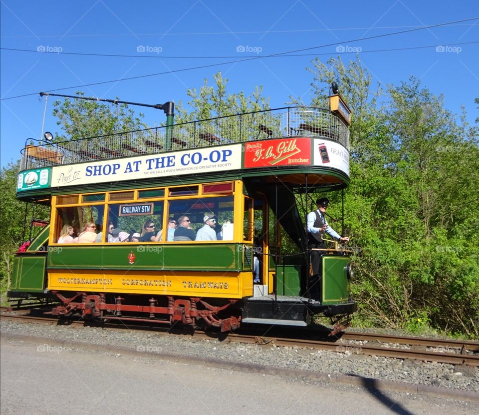 Tram dated 1909