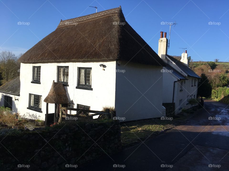 Chocolate box country life.