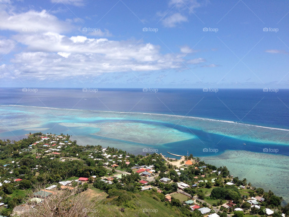 beach ocean island tropical by theemuki