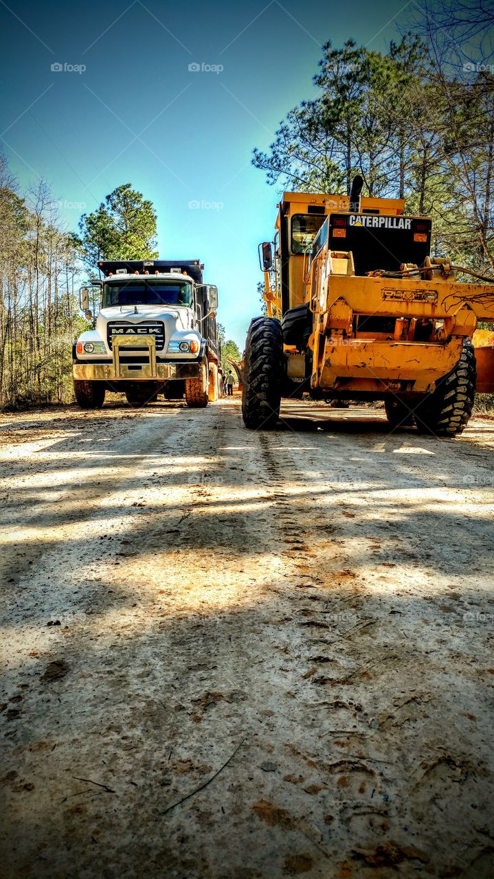 road work in America