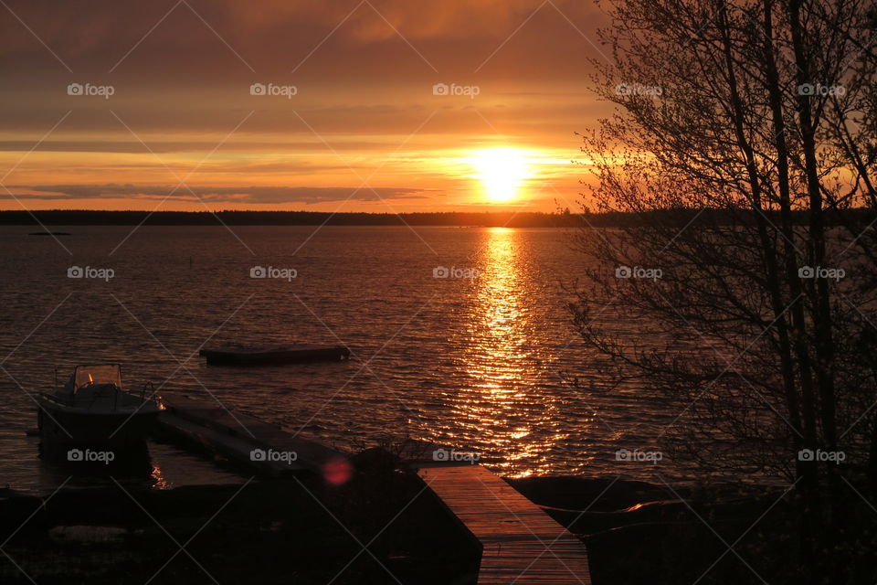 Baltic sunset 
