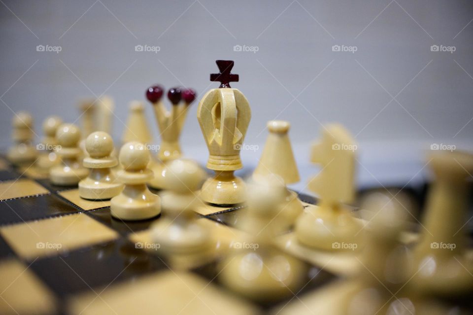 king on the chessboard