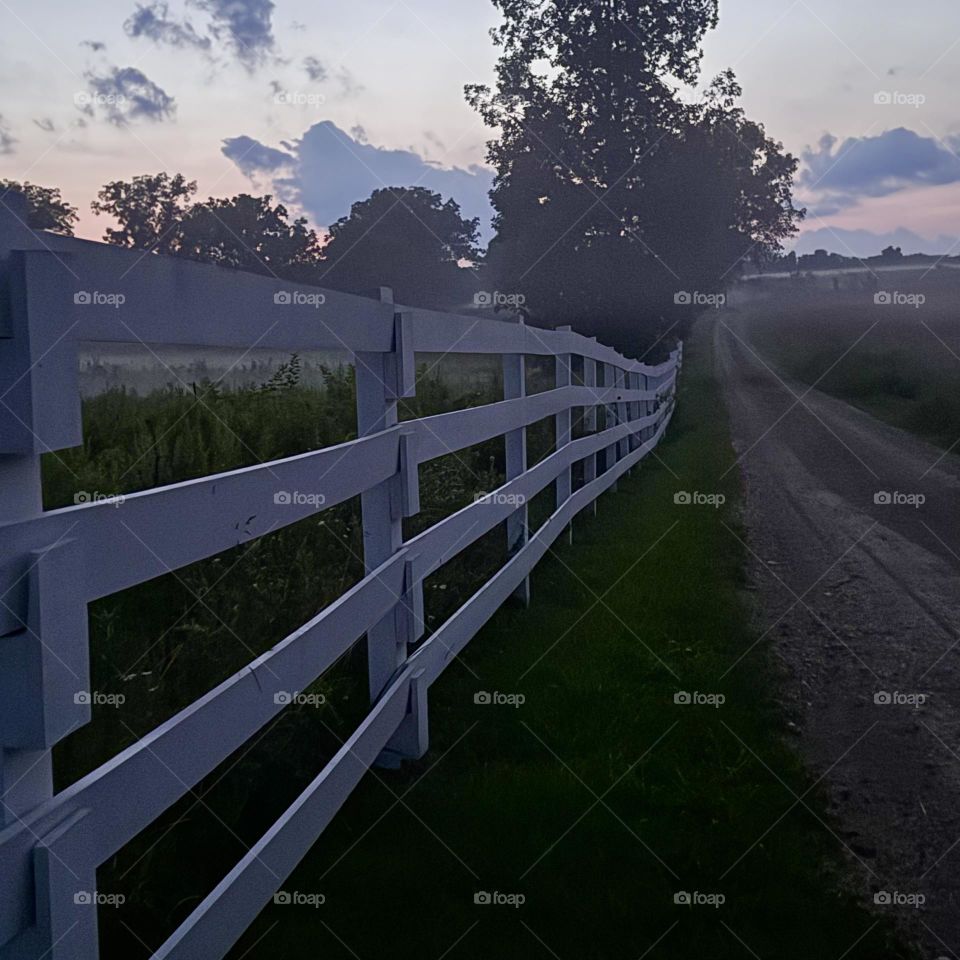 Night in Gettysburg Park