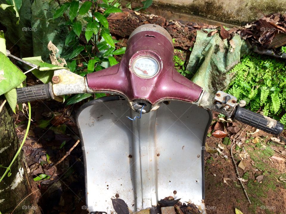 Old scooter 