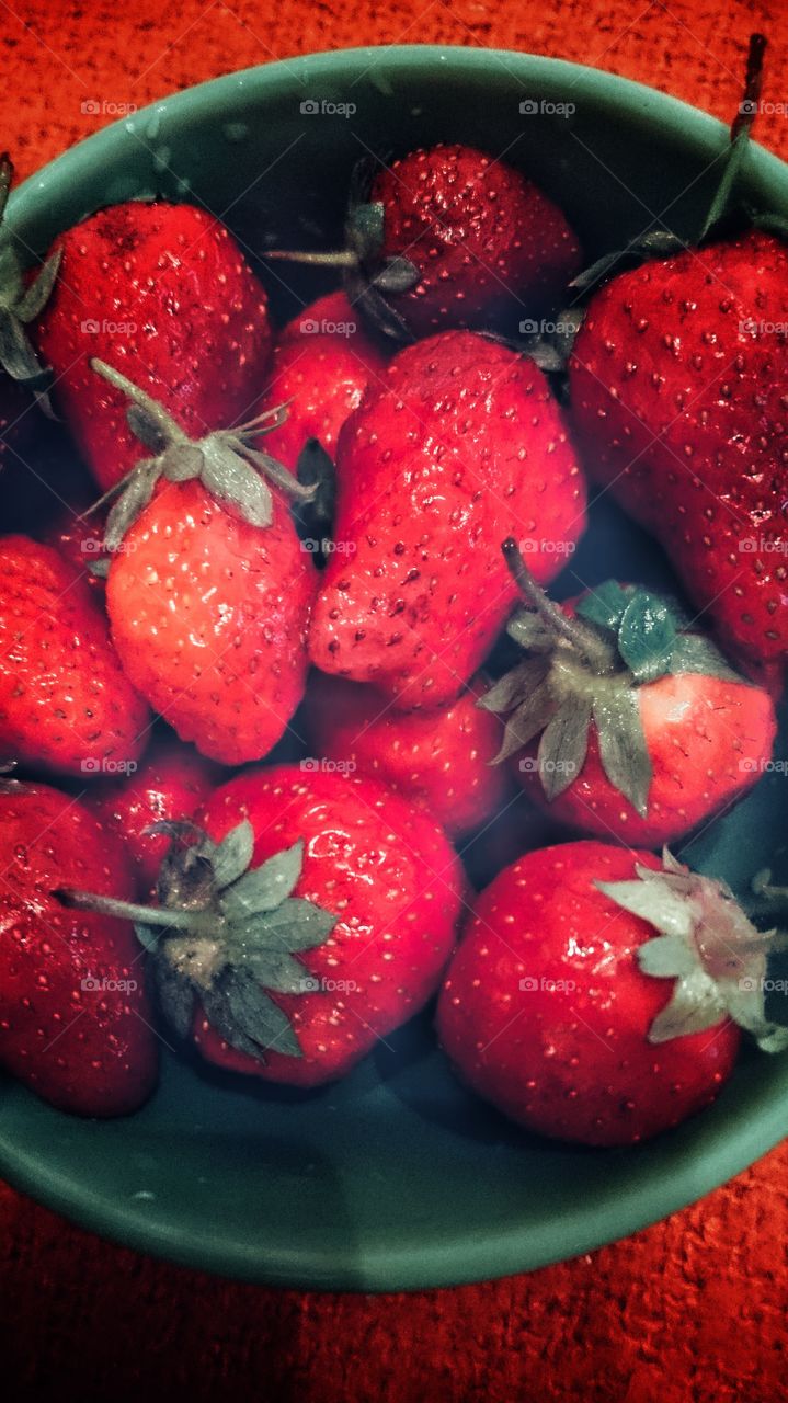 strawberries