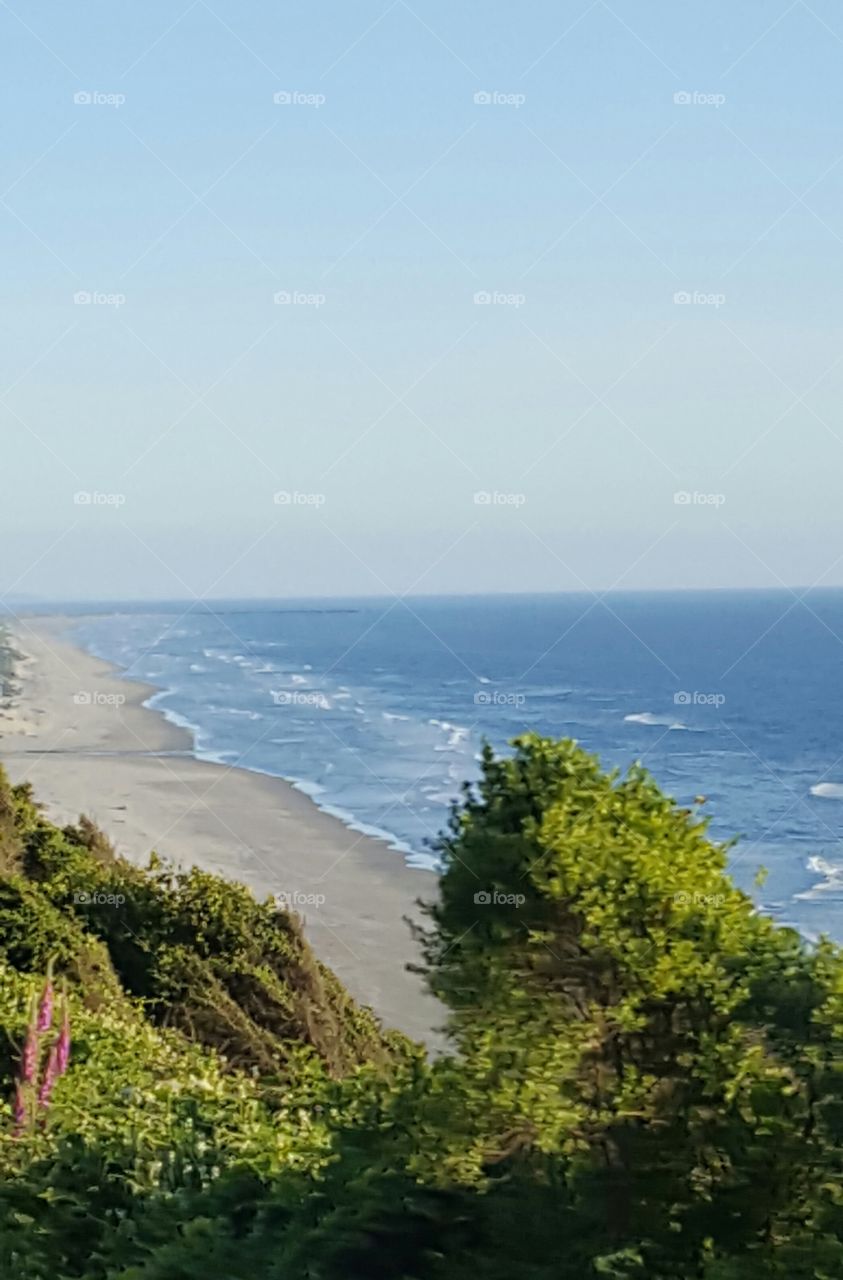 Beach in Florence, Oregon