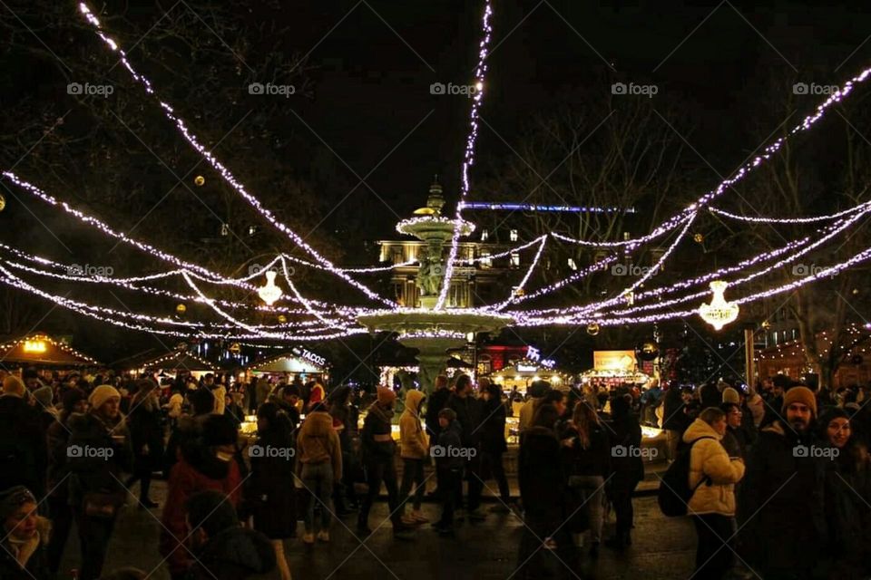 Christmas Nights Lights & Winter Decorations