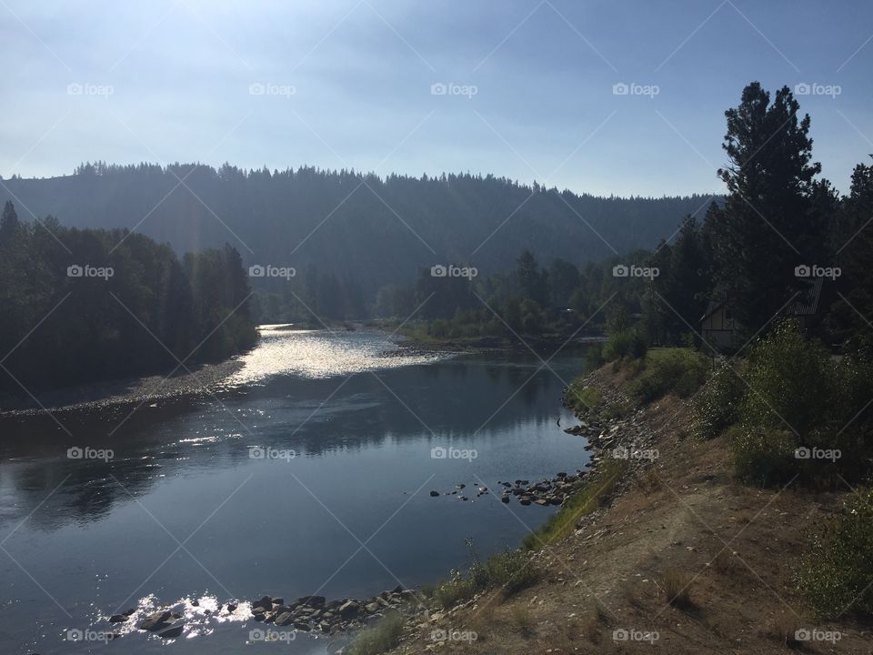 Water, No Person, Landscape, River, Lake