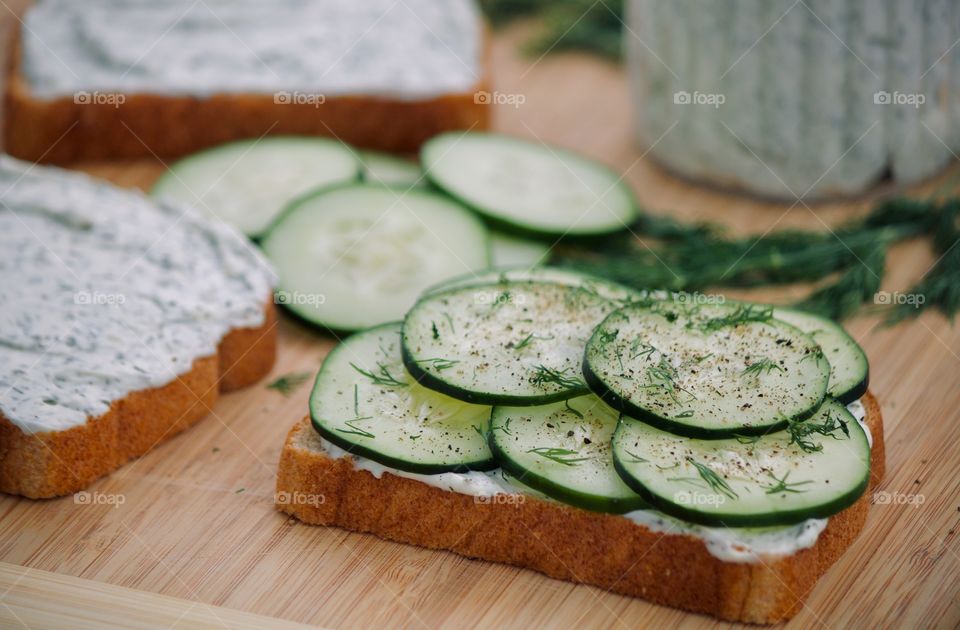 Cucumber Sandwiches 