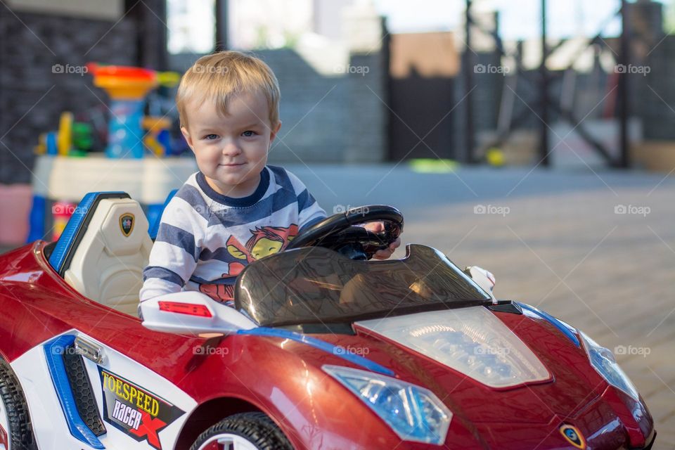 little driver. the first car