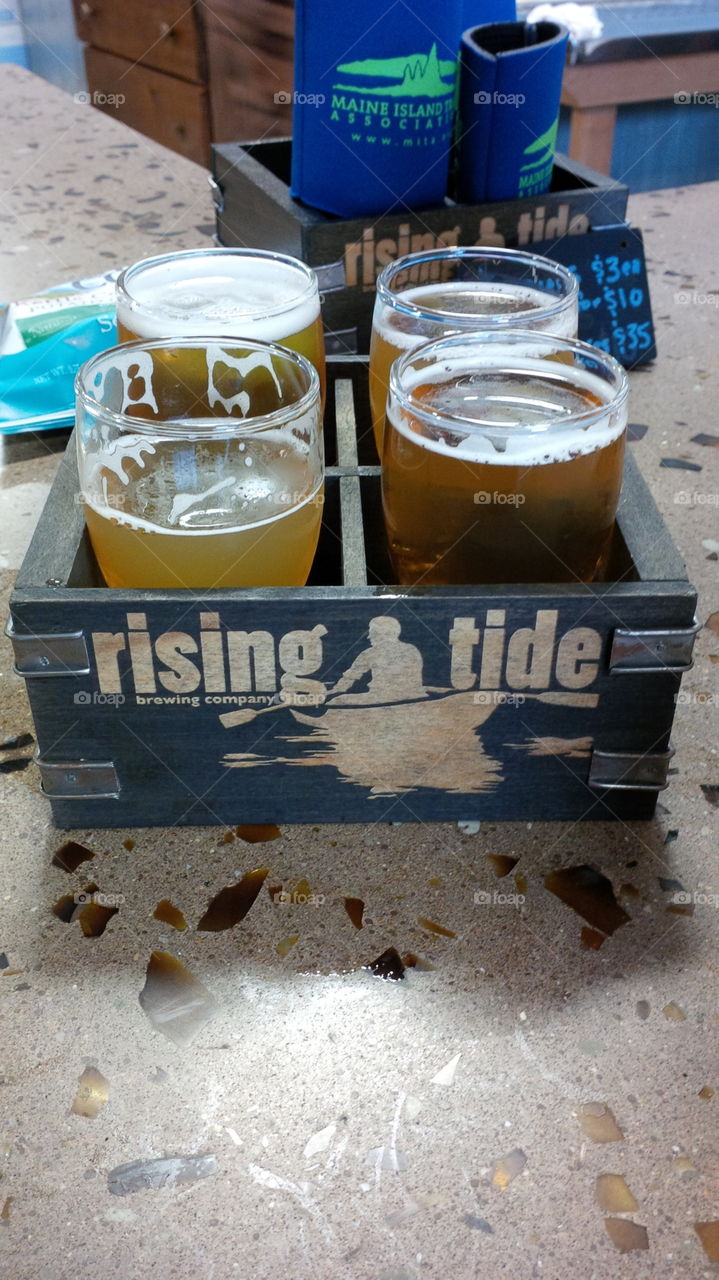 Rising Tide Brewery, Portland ME