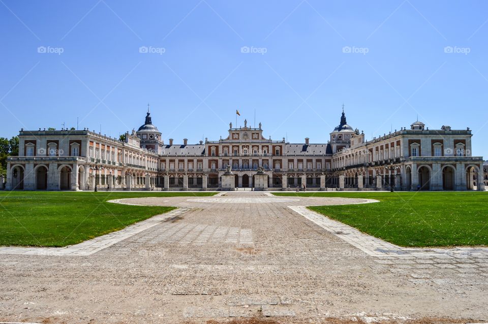 Palacio Real de Aranjuez. Palacio Real de Aranjuez (Aranjuez - Spain)