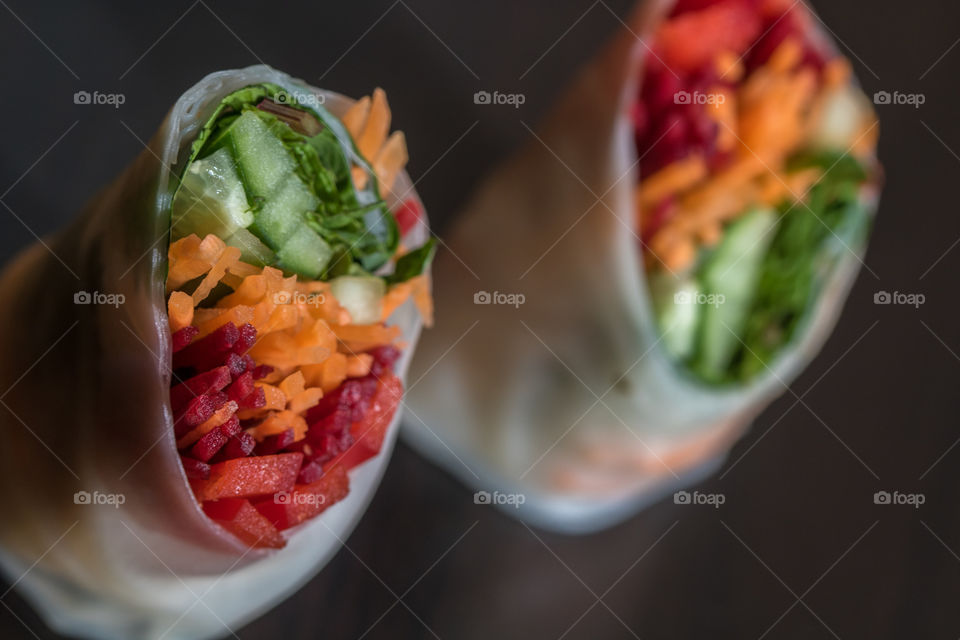 Fresh summer rolls 