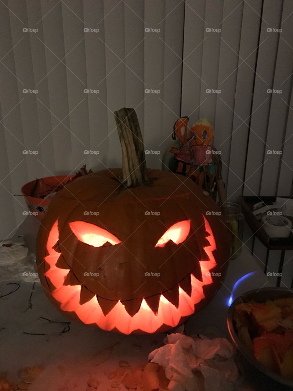 Pumpkin jack lantern 