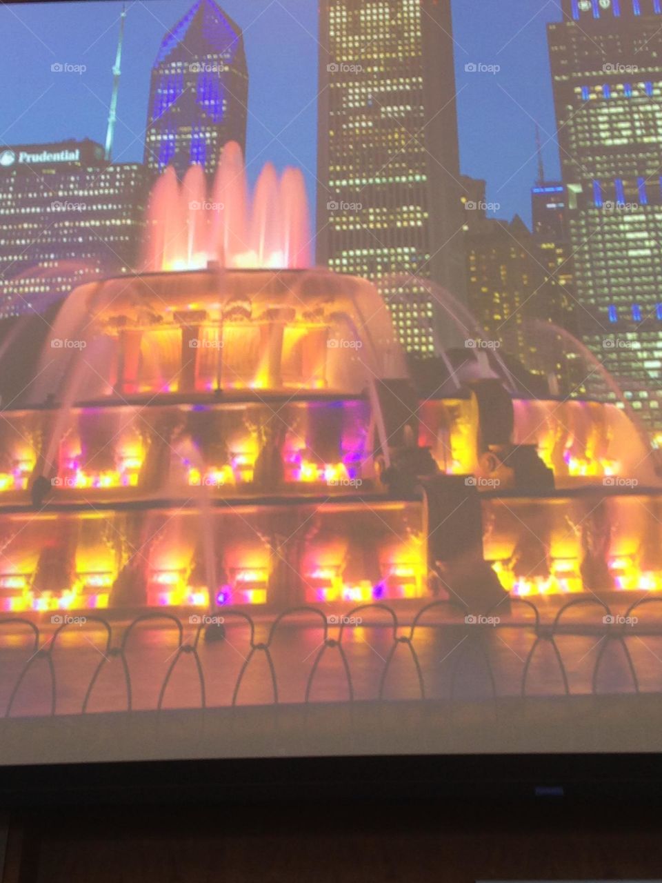 Buckingham fountain In Chicago 
