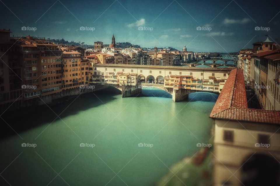 Florence Italy ponte vecchio bridge