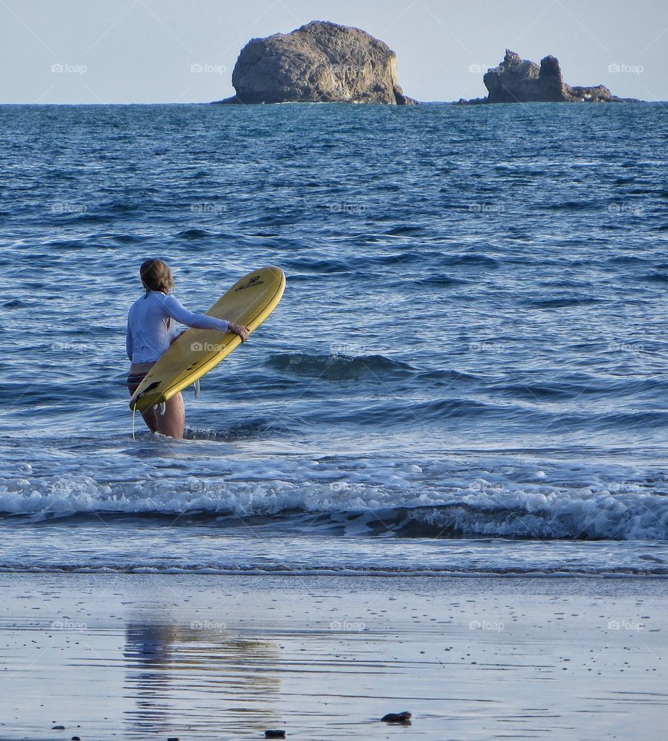 Catching a wave