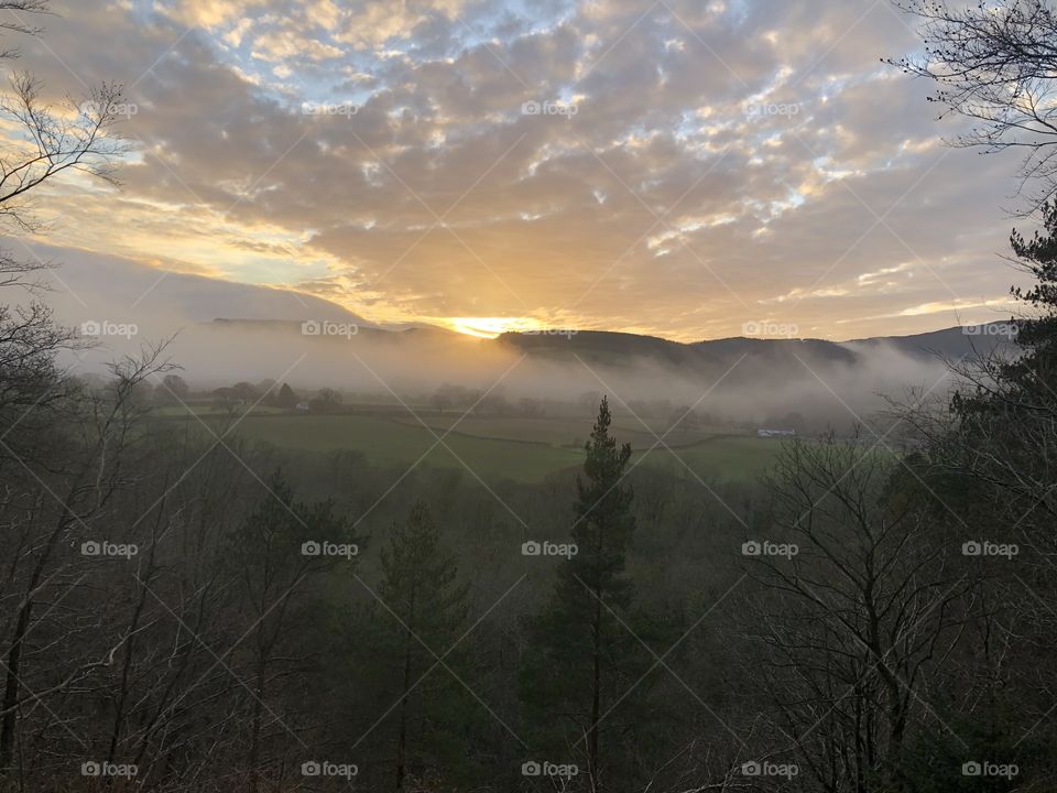 Ohh my go’s that’s sunset and fog! Stunning 