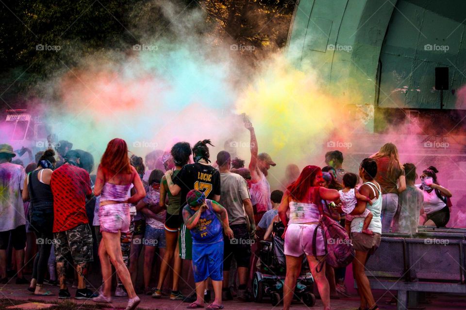 Summer color festival