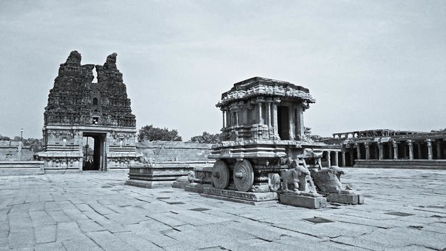 Hampi - Stone chariot- Ancient 
