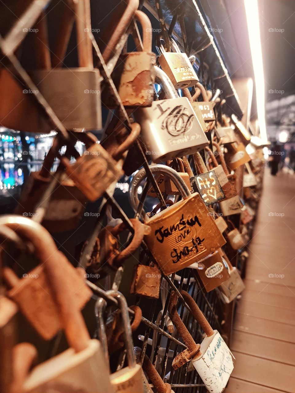 It's kind of expressing the love towards each other... Love symbol...