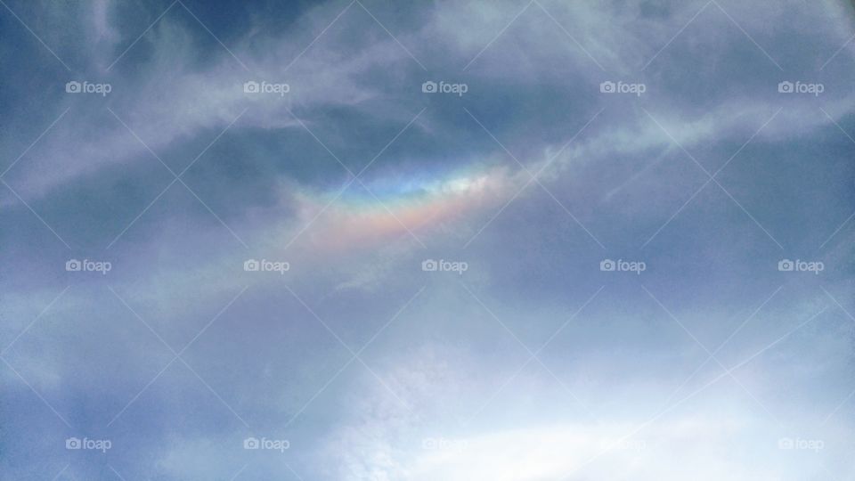 Cloud rainbow
