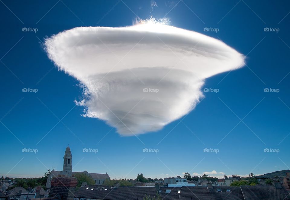 A cloud over Dublin