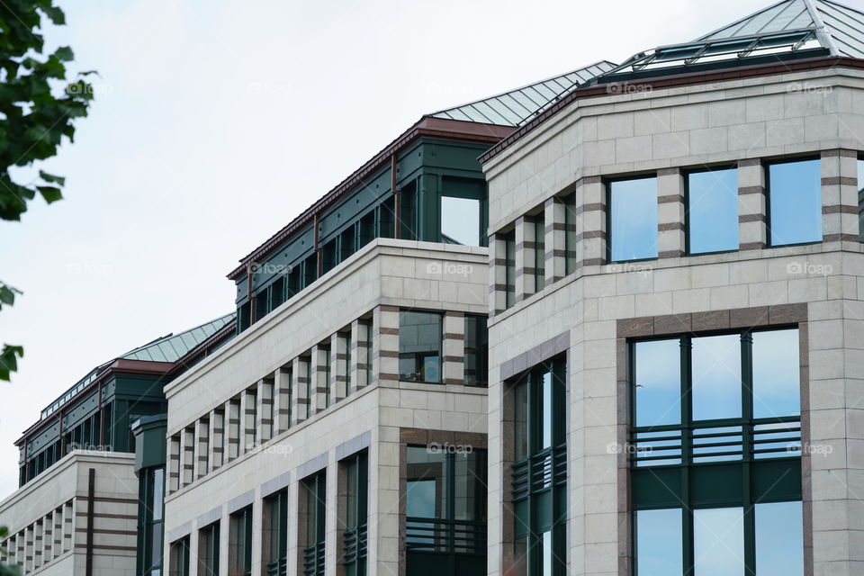 Modern architecture in Antwerp