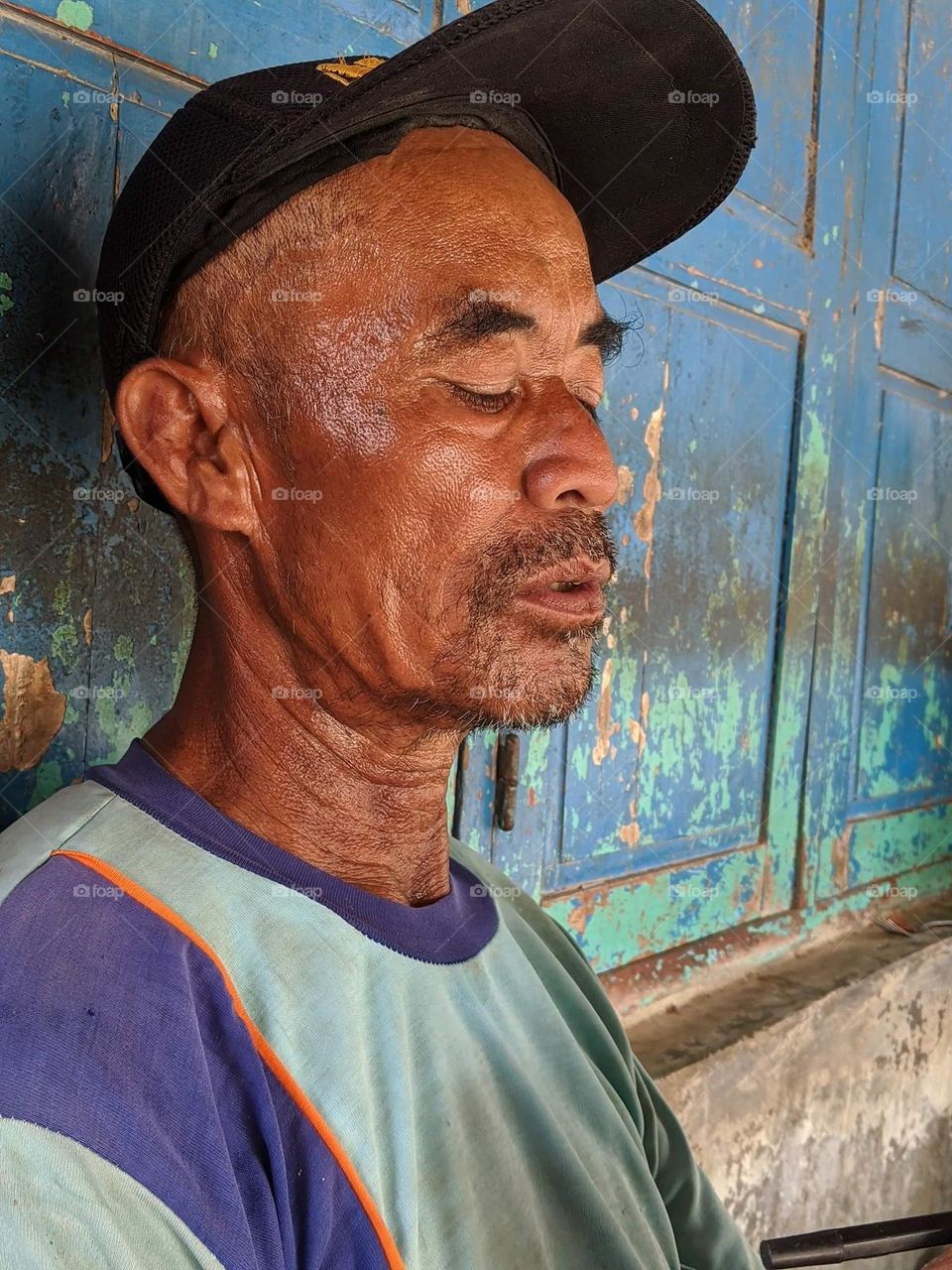 Granpa was a break of work