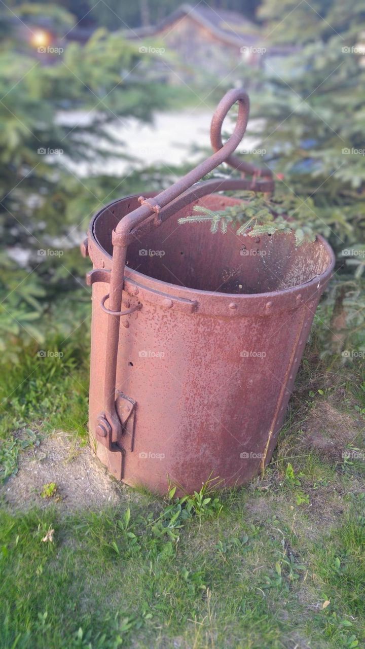 miners oar bucket