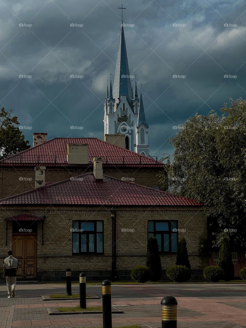 The moment before the storm. 