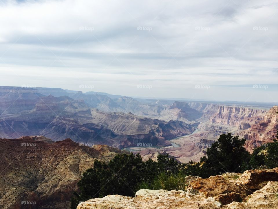 Scenic view of grand canyon