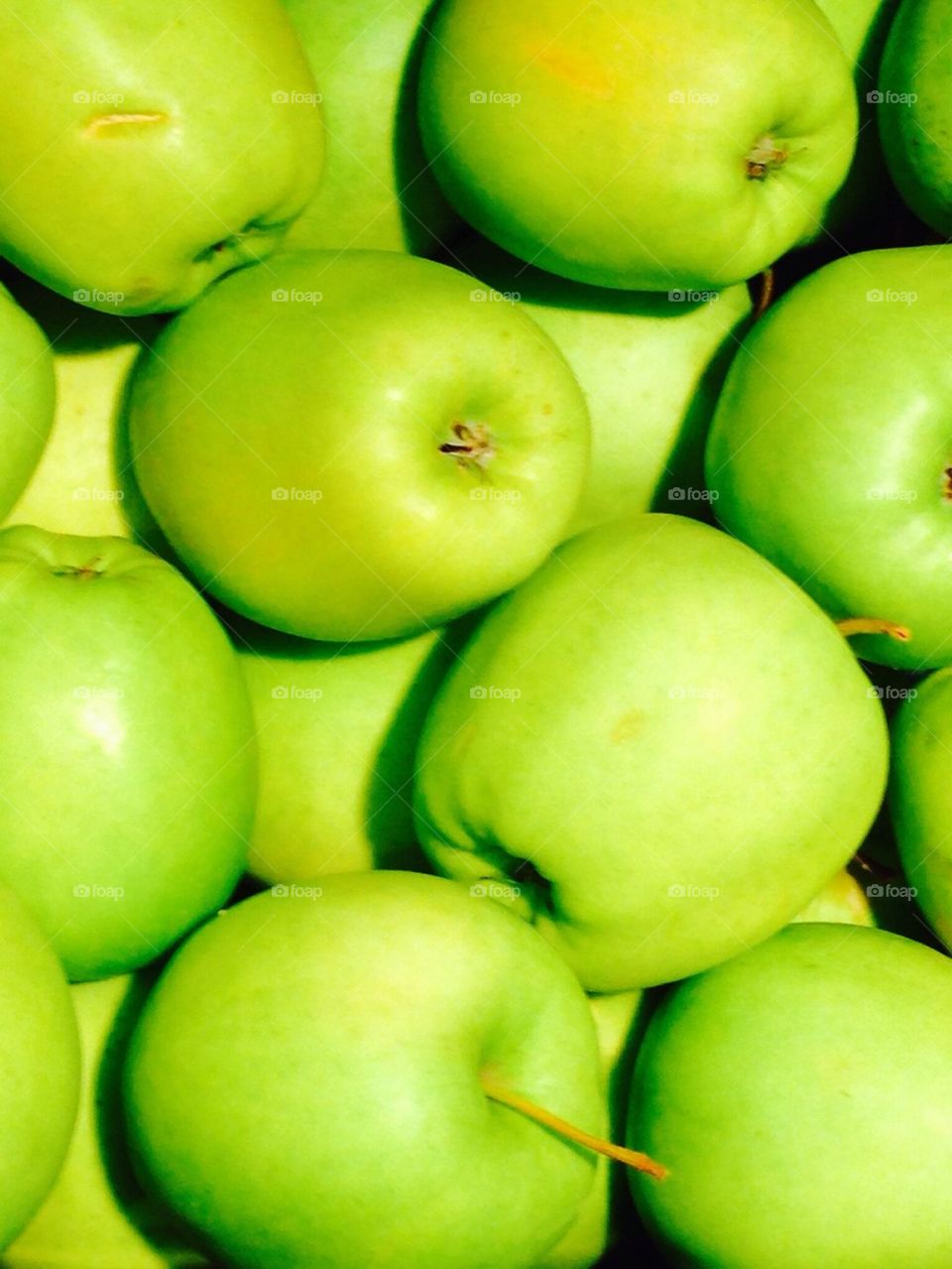 Green apples