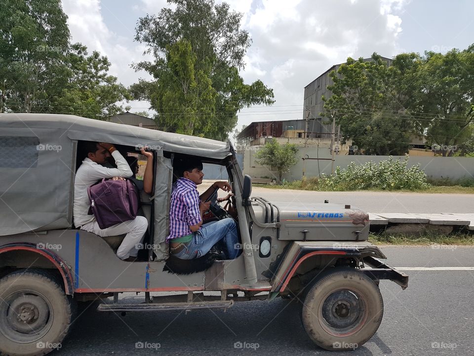 travelling together