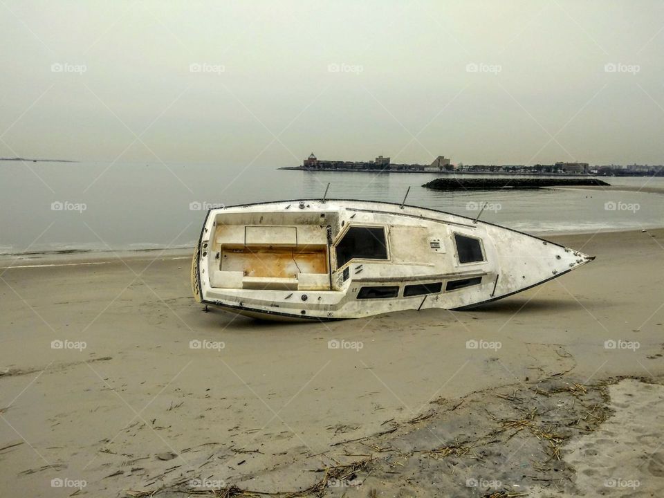 Boat on beach