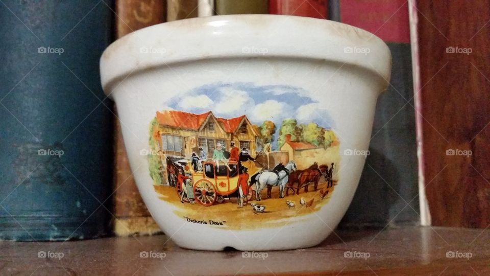 Antique Bowl Dickens Days