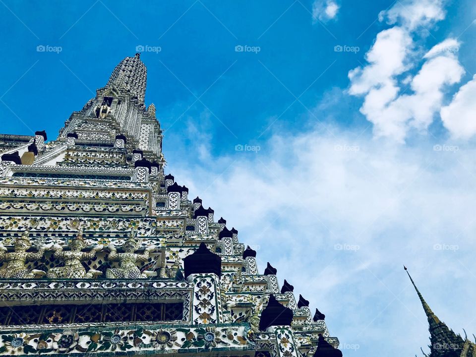 Thai temple in Bangkok 
