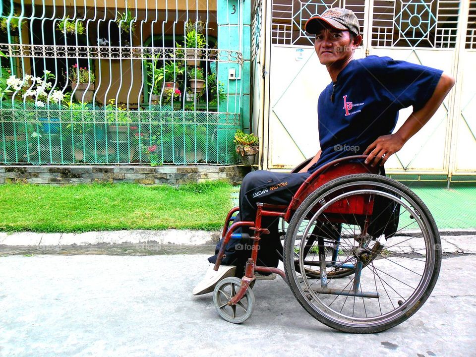 paraphlegic paralyzed polio sear by junpinzon