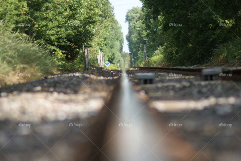 travel journey rail track by Pahars