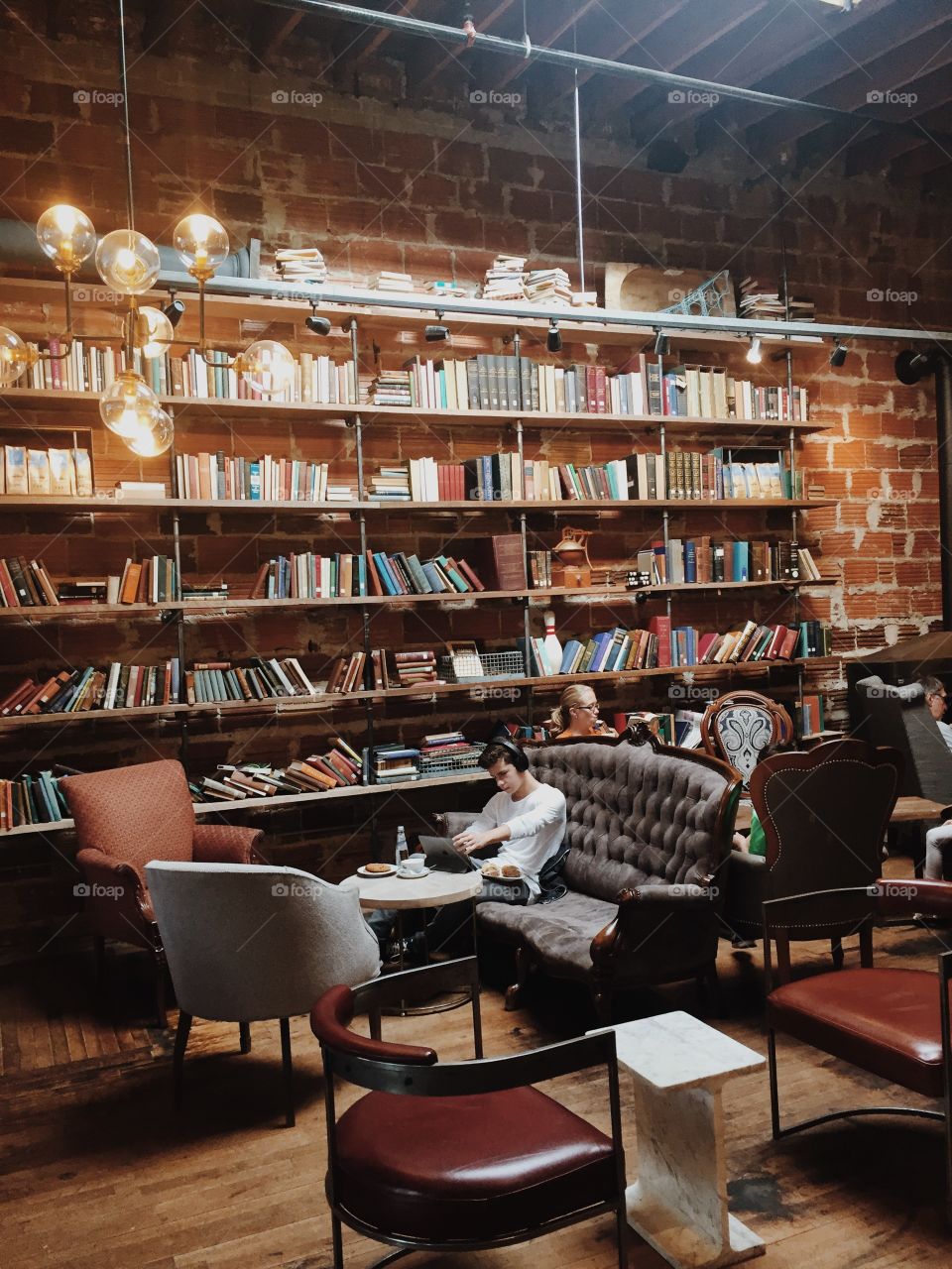 Bookstore and coffee