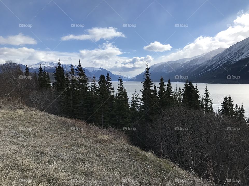Mountains in Yukon, Canada