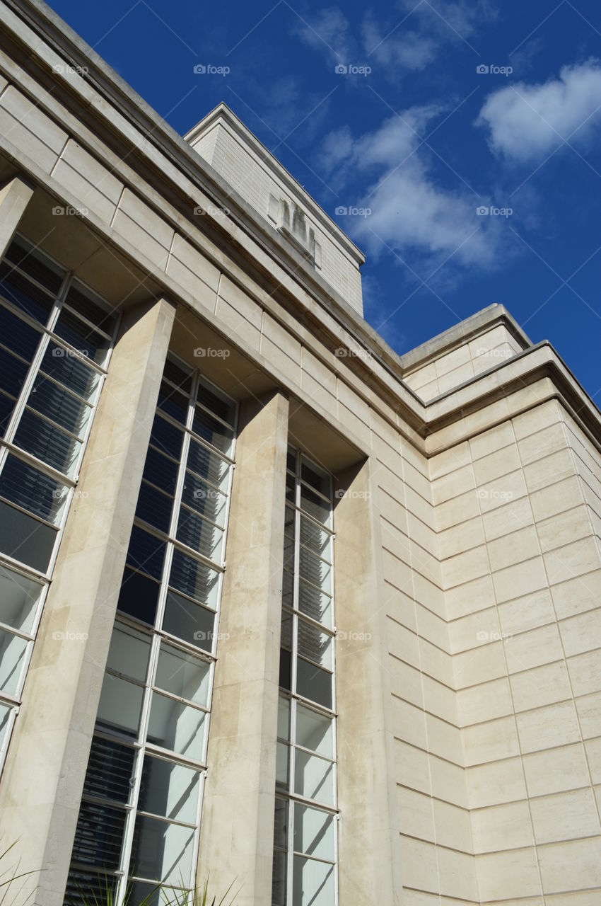 looking up. sky-architecture in England