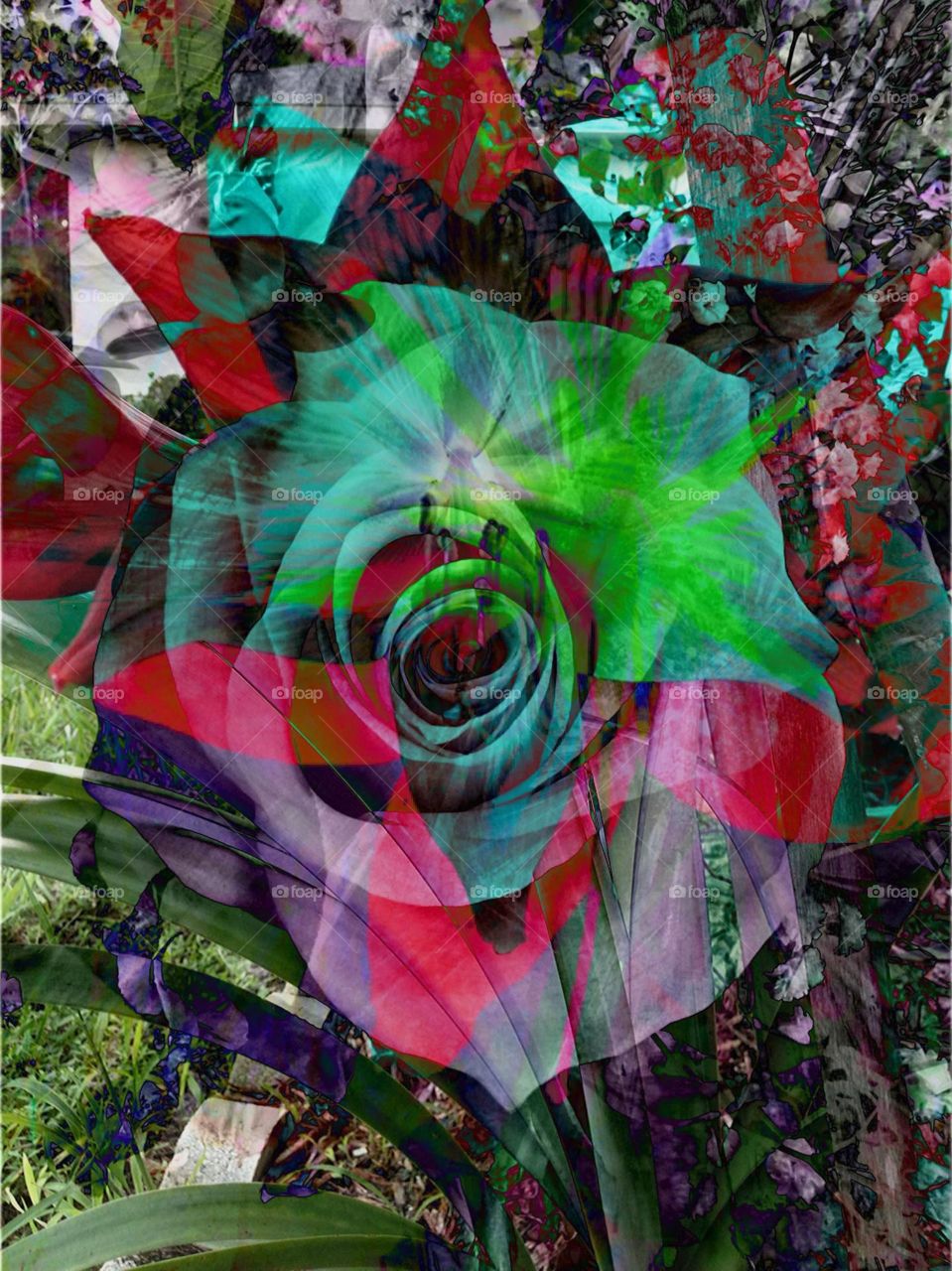 Psychedelic Rose.