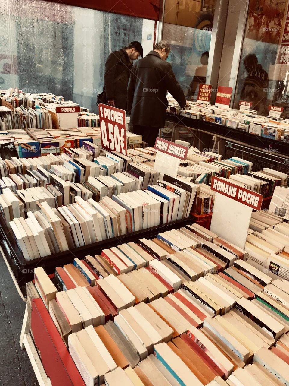 Old books in Paris